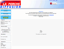 Tablet Screenshot of laperchediffusion.com